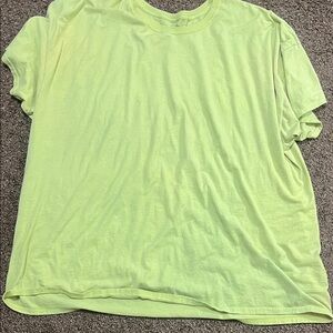 Fruit of the Loom Lime Green Short Sleeve Tee